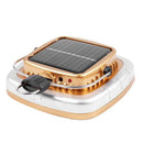 Cob Solar Lanterns Led Tent Camping Lamp Usb Flashlight Rechargeable Batter