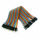 40pcs 2.54MM 20cm Male to Female Dupont Wire Jumper Cable for Arduino Breadboard
