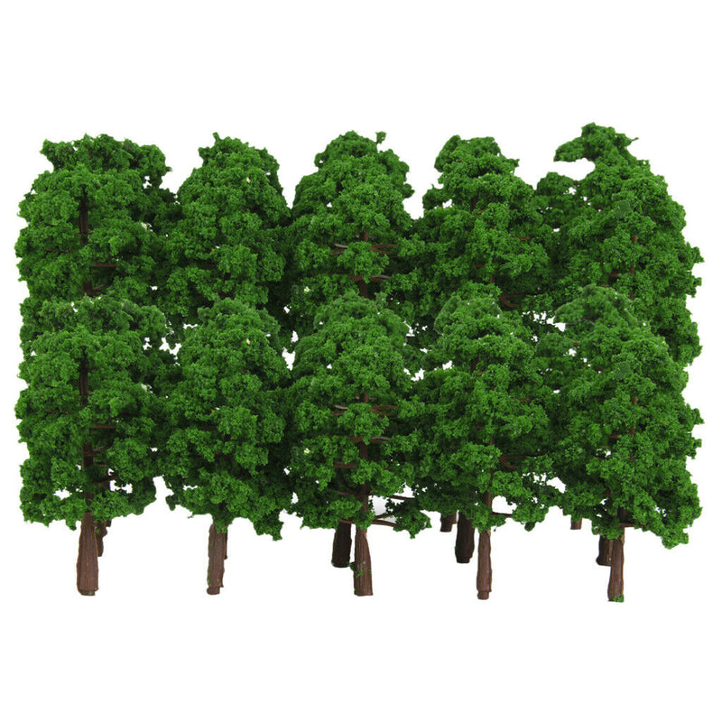 Pack Of 40pcs Trees Models 1: 150 N Building Park Garden