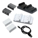 Dual USB Charging Base Station Charger Dock with Battery for XBOX ONE Controller