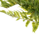 2 Piece Artificial Real Touch Fern Leaves Plant Foliage Garden Decor Green