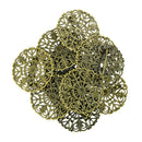 10pcs Blank Brooch Settings Cabochons Base Tray For Cabochon Cameo Findings