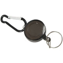10 x Retractable Office ID Card Badge Reel Holder Carabiner Clip Key Chain R8H8