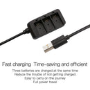 3X(Usb Charger for Insta 360 One X Sports Camera Fast Portable Lithium Batt