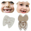 Baby Milk Teeth Tooth Lanugo Wooden Storage Fairy Box Gift Organizer Girl B G7K9