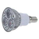 4X E14 3W 3 LED Warm White Spotlight Energy Saving Spot Light Lamp Bulb 230