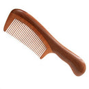 Natural Red Sandalwood Wooden Comb - No Snags, No Tangle, No Static Hair Co