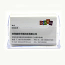 Transparent Acrylic Plastic Desk Box Desktop Business Card Holder Display Stand