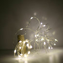 3X Wine Bottle Cork LED Lights String 10LEDS 1M Neutral White Fairy Light Party