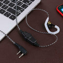 Earphone Earpiece K-type 2Pin for Kenwood KPG Baofeng UV 5R Walkie-talkie