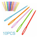 10Pcs 7cm Large Eye Hand Sewing Plastic Needles DIY Craft Tapestry Emboidery