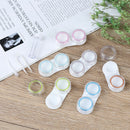 6Pairs Portable Contact Lens Case Box Storage Eye Care Kit Organizer Container-Q