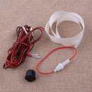 Decor 2pcs Quick Warm 12V Car Side Mirror Glass Heater Heated Defogger Pad Mat