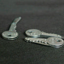 Creative Fold Key Shaped Folding Pocket Key Metal Self Tool Defense EDC TOP Y3T3