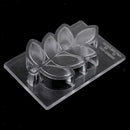 Clear Flower Leaves Candle Making Mould Mold for DIY Christmas Party Candles