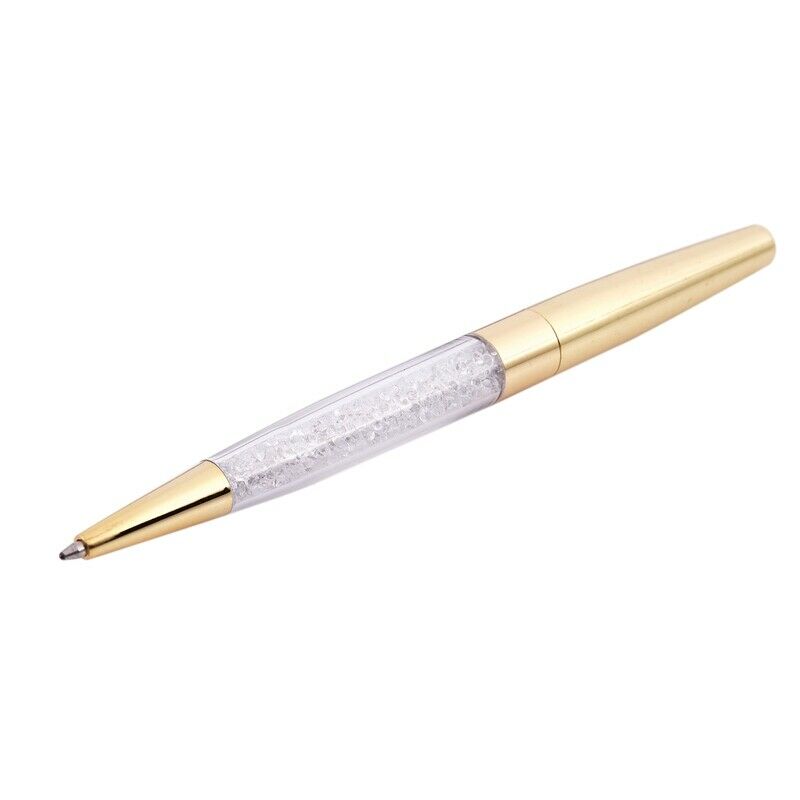 New Lady Student Lovely Acrylic Crystal Pen With Acrylic Cristales Elements F1I4