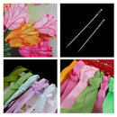 Ribbon Embroidery Kit Diy Tulip Painting Kit Stamped Cross Stitch Colorful Life