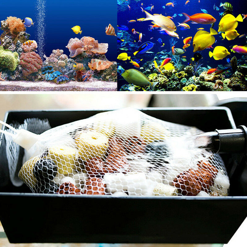 Aquarium Fish Tank Filter Media Activated Carbon Ceramic Ring Biological Ball50g