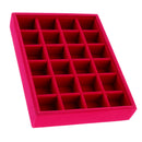 Jewelry Organizer Bracelet Hair Accessories Holder Board 24 Grids