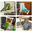 Pets Bird Parakeet Cockatiel Budgie Parrot Hanging Swing Rope Cage TrainingSEAU