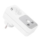 Dual USB EU Plug Timing Socket Timer Switch Countdown Outlet Controller AU
