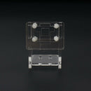 for Raspberry Pi 4B Acrylic Case and Camera Case,Heat Sink, Cooling Fan, Mi