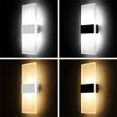 6W 22Cm Led Acrylic Wall Light Living Room Interior Wall Lights White With  U8L3