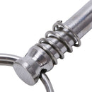 Top Stainless Steel Deck Hinge with Pin and Ring