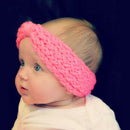 7pcs Baby Kid Winter Warm Headband Turban Wool Knitted Earmuffs Hairband A