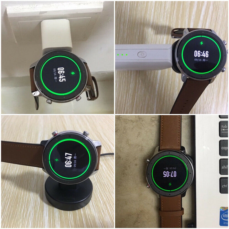 For Huami Amazfit GTR/GTS Fast Charging Dock Smart Watch Charger Cradle Adapter
