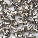 100x Toothed Hex 6/32 Computer PC Case Hard Drive Motherboard Mounting Screws BX