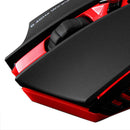 2.4GHz Wireless Gaming Mouse 7 Buttons 2400 DPI LED Backlight Optical Mouse Red