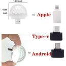 3x USB Mini Disco Lights USB Port Power Atmosphere Light for Party Family