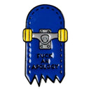 Creative Skateboard Pin Brooch Badge Jacket Clothing Backpack Pins (Blue) A