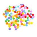 100pcs 40mm Colorful Felt Pompom Balls for Christmas Crafts Embellishments