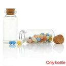 10pcs 7ml Clear Cork Bottle Vials For Wedding Holiday Decoration Christmas Gifts