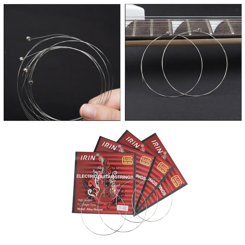 100Pc Electric Guitar Professional String E-1 DIY Repair Replacement Parts