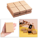 12x Paper Jewelry Rings Display Storage  Box Cotton Filled Gift Box