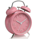 Twin Bell Alarm Clock With Backlight, Non Ticking & Silent, Large Number DisH5Y7