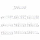 10pcs professional acrylic poker chips 100 chip trays (without cover)
