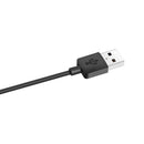 Magnetic Watch Charging Cradle for AMAZFIT Huami A1702 Smartwatch Black