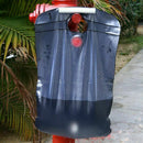 Shower Bag Foldable Solar Energy Heated Camp PVC Water Bag Outdoor Camping  S2X7