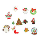 12 Christmas Craft Embroidered Motif Applique Iron On Embroidery Patch Badge