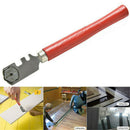 Tipped Glass Diamond  Cutter 6 Wheels Steel Ferrule Cutting Craft Hand Tool/