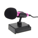 Mini Condenser Microphone with 3.5mm Plug Mobile Phone and Mic Stand