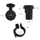 Waterproof USB Charger Socket Adapter Power for 12V Car Motorcycle Handlebar `Z