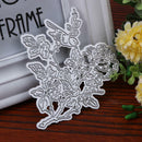 Flower Bird metal die cuts metal die cutting dies in scrapbooking embossing hv2n