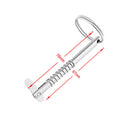 Stainless Boat Hinge Marine Kayak Spring Accessories- Quick Release Pin,