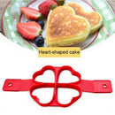 Baking Tools Silicone Four heart-shaped For Waffles Pancake Eggplant Waffle U2P2