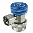 R134A AC Air  Adjustable Quick Coupler High Low Adapter Connector  R2Q5